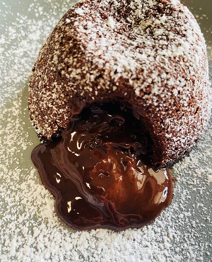 Air Fryer Lava Cakes