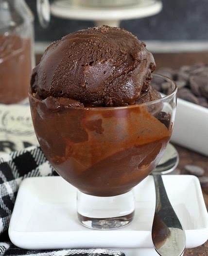 Dark Chocolate Sorbet