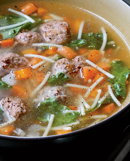 Hearty Italian Meatball Soup Recipe