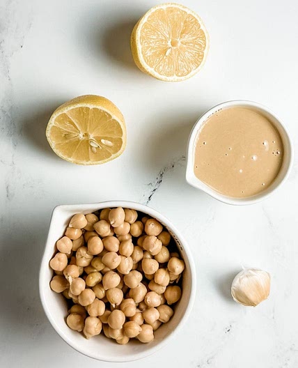 Homemade Hummus and Pita Chips