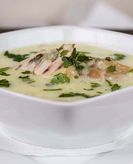 Soupe au poulet, Brodio martino, Liber de Coquina