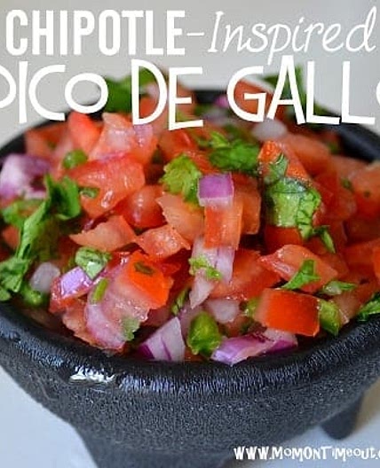 Copycat Chipotle-Inspired Pico de Gallo Salsa Recipe