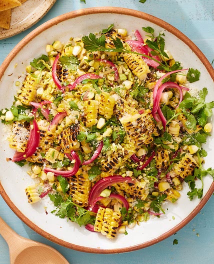 Grilled Corn Salad