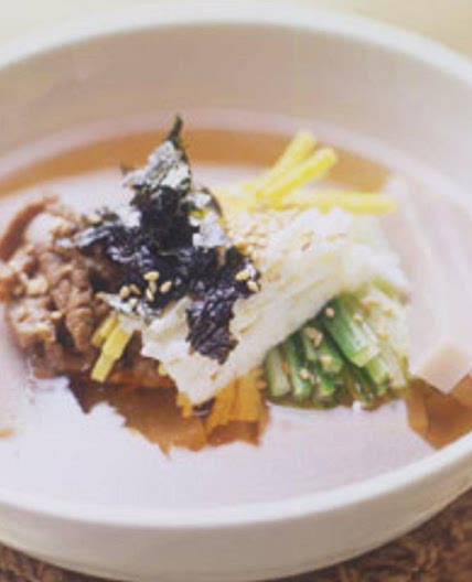 김치메밀묵장국