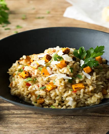 Chilli, Bacon & Sweet Potato Risotto