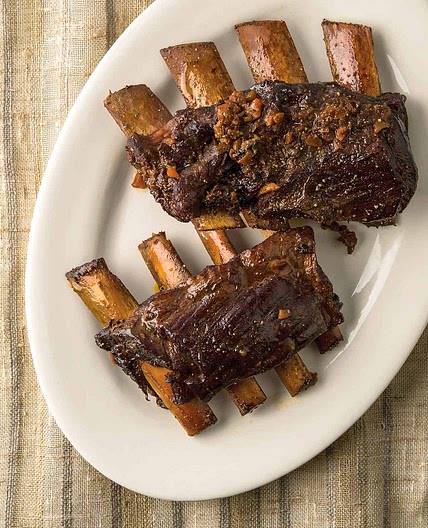 Italian Braised Venison Ribs