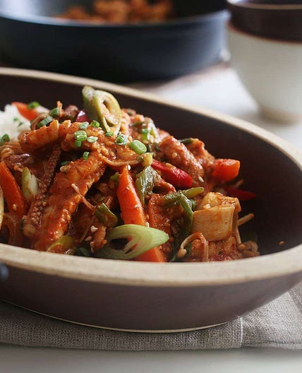 오삼불고기 덮밥