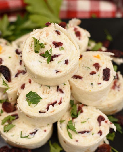 Turkey Cranberry Rollups