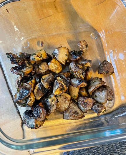 Champignons crousti-fondants