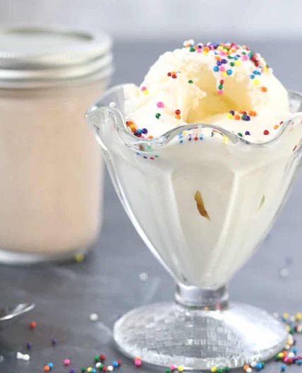 Mason Jar Ice Cream