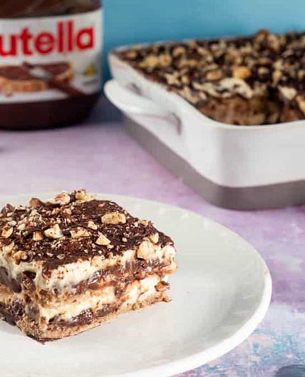 Nutellamisu - Delicious Nutella Tiramisu (No Raw Egg)