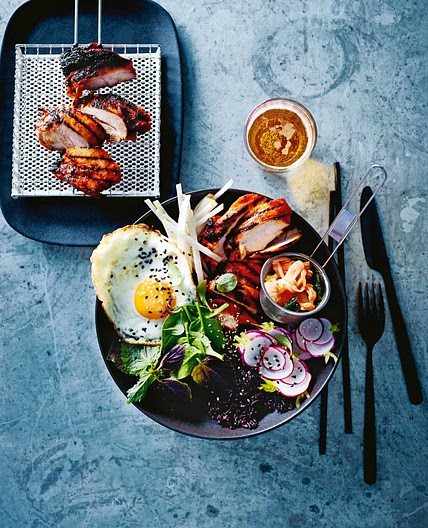 soul bowl met pittige kip