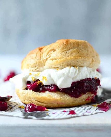 Cranberry Shortcake