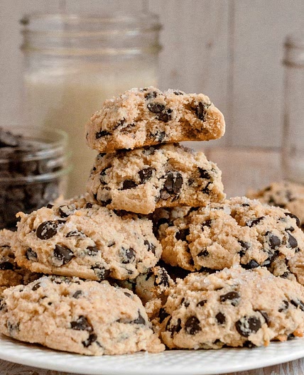 Eggless Chocolate Chip Cookies (Gluten-Free)