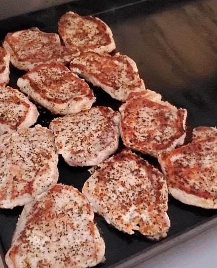 Blackstone Pork Chops