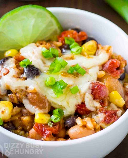 Crockpot Enchilada Casserole