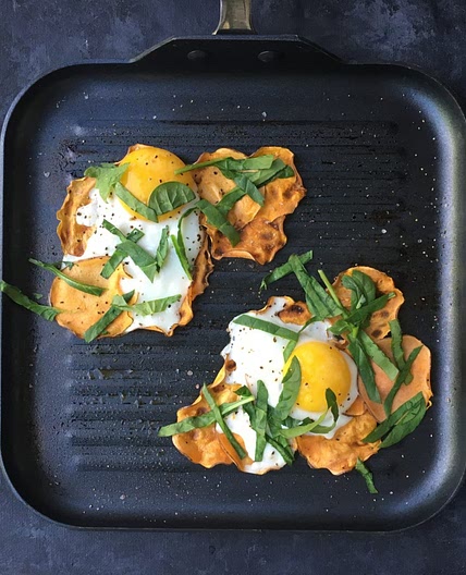 Low FODMAP Sweet Potato & a Sunny Side