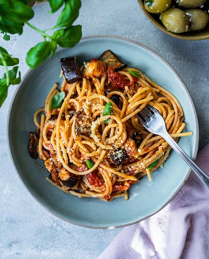 Vegan Pasta Alla Norma
