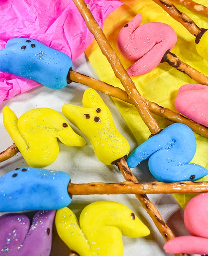 Easter Pretzel Sticks (Easter Treat Recipe