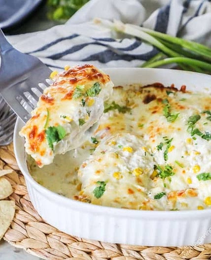 Green Chile Fiesta Chicken Bake