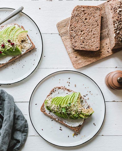 Saftiges Karottenbrot mit Saaten