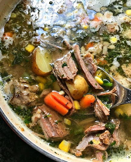 Leftover Mississippi Pot Roast Stew