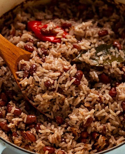 Jamaican rice and peas