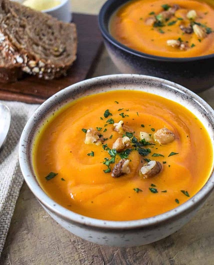 Carrot Sweet Potato Soup