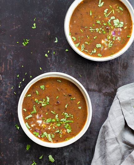 Vegan Black Bean Soup