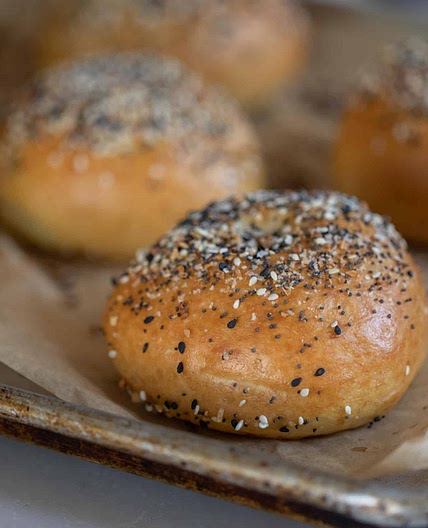 Sourdough Discard Bagels