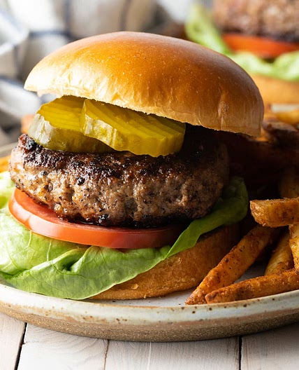 Best Hamburger Patty Recipe (Grilled or Stovetop)