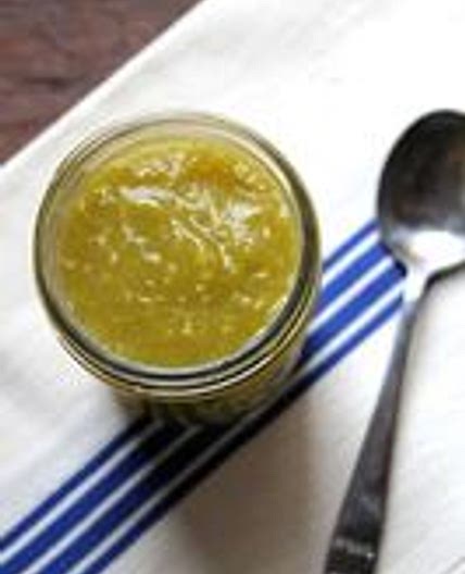 Tomatillo and Roasted Green Chile Ketchup
