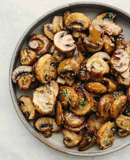 Air Fryer Mushrooms