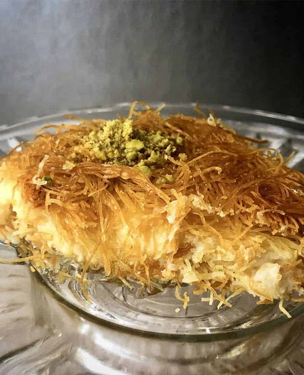 Osmalieh Dessert with Ashta