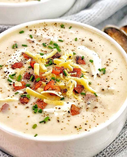 Chunky Potato and Bacon Soup