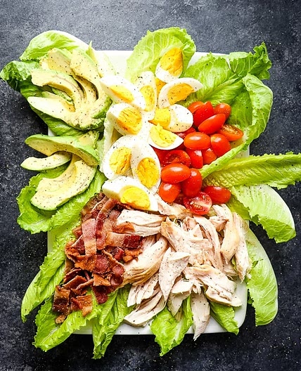 Healthy Chicken Cobb Salad