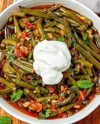 Instant Pot Braised Green Beans (Turkish-Style)