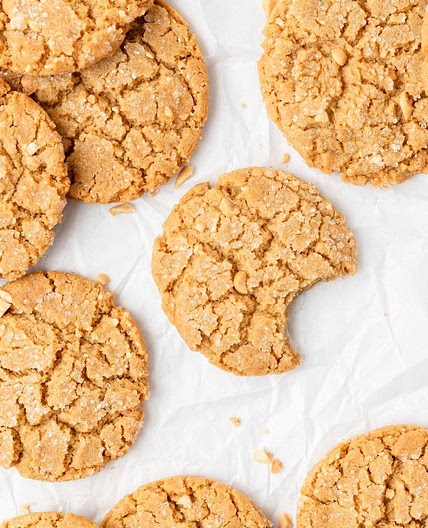 Chewy Peanut Butter Cookies
