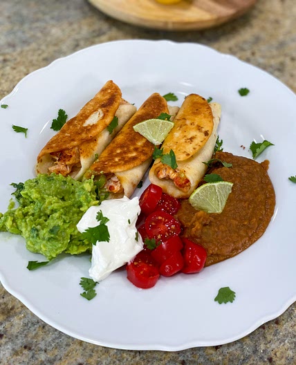 Flour Tortilla Loaded Taquitos