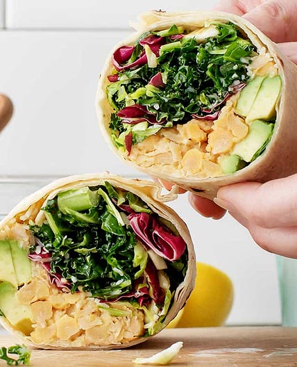 Healthy Lunch Wraps