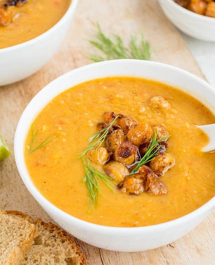 Lentil & Coconut Milk Soup Recipe