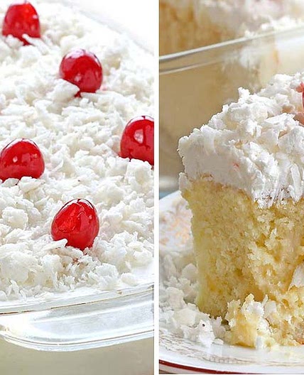Coconut Cream Poke Cake Recipe