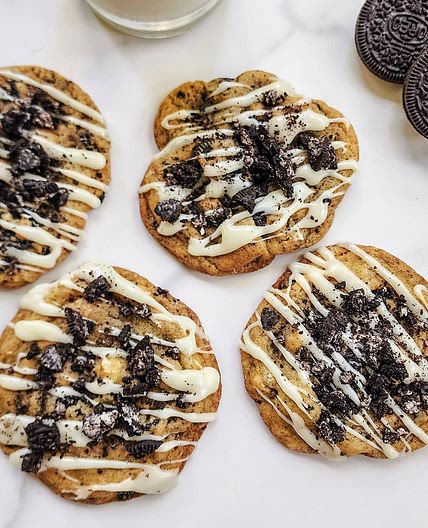 Double Stuff Cookies and Cream Cookies