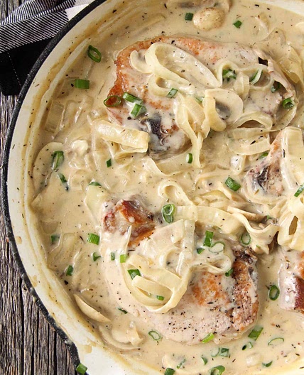 Creamy Smothered Pork Chops