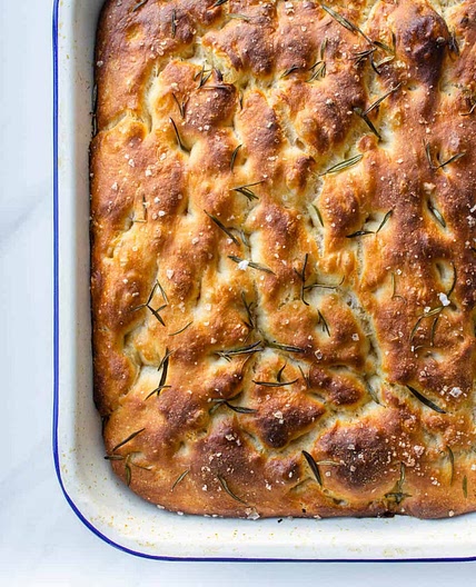 No Knead Focaccia