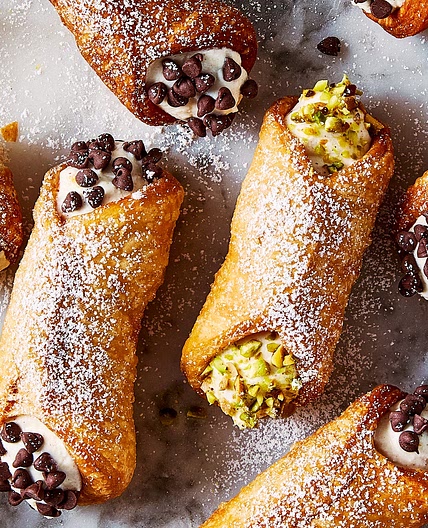 Homemade Cannoli