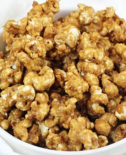 Homemade Caramel Popcorn recipe
