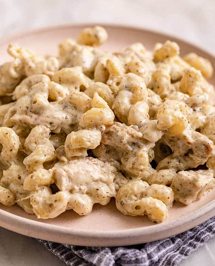Chicken Pesto Mac & Cheese