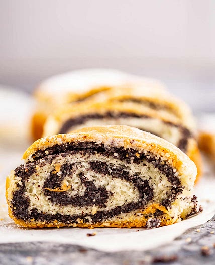 Potica (Povitica) Poppy Seed Roll
