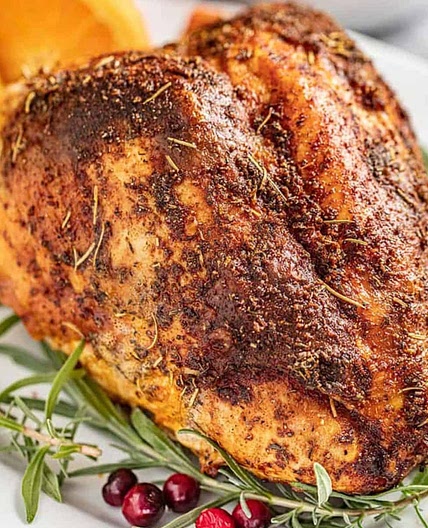 Simple Oven Roasted Turkey Breast